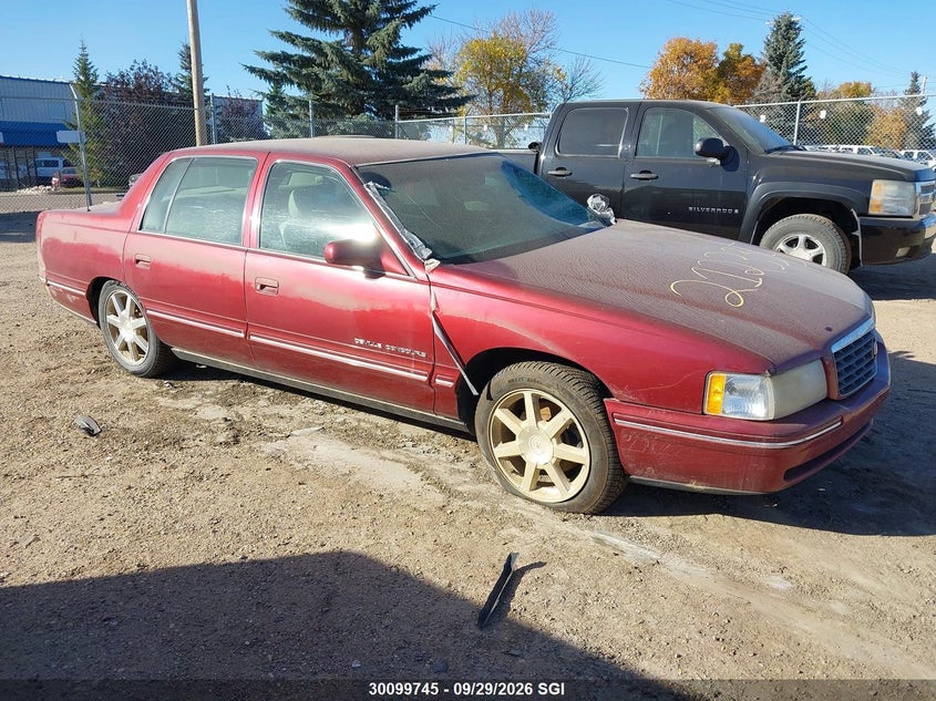 1997 Cadillac Deville Concours, Front, IAAI, VIN 1G6KF5290VU212335