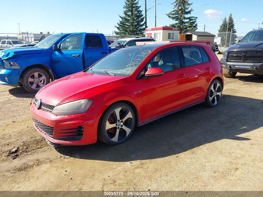Vin: 3vw4t7au1fm006170, lot: 20148706, volkswagen gti 20152