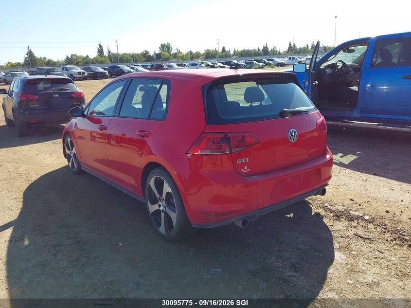 Vin: 3vw4t7au1fm006170, lot: 20148706, volkswagen gti 20153
