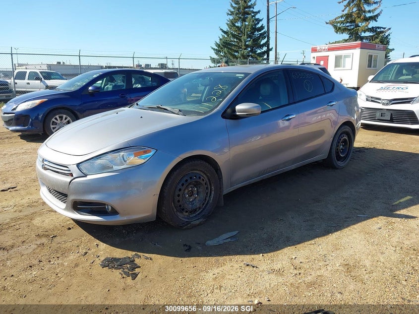 Vin: 1c3cdfcb3fd111228, lot: 20148708, dodge dart limited 20152