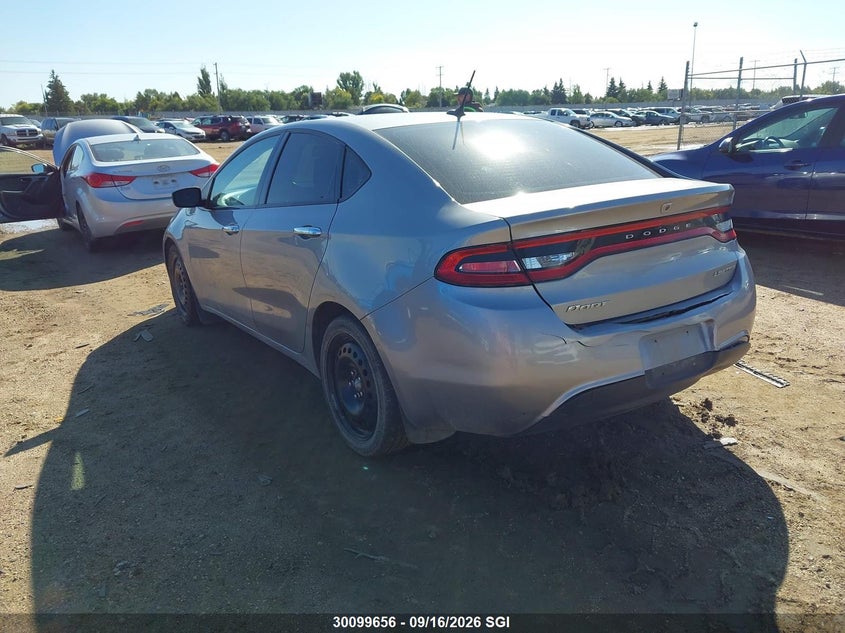 Vin: 1c3cdfcb3fd111228, lot: 20148708, dodge dart limited 20153
