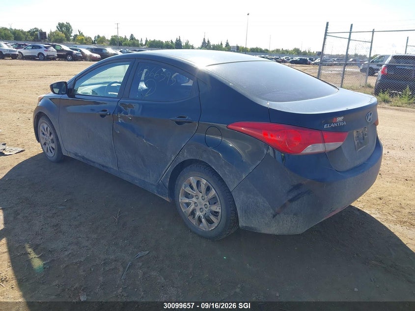 Vin: 5npdh4aexbh057808, lot: 20148729, hyundai elantra gls/limited 20113