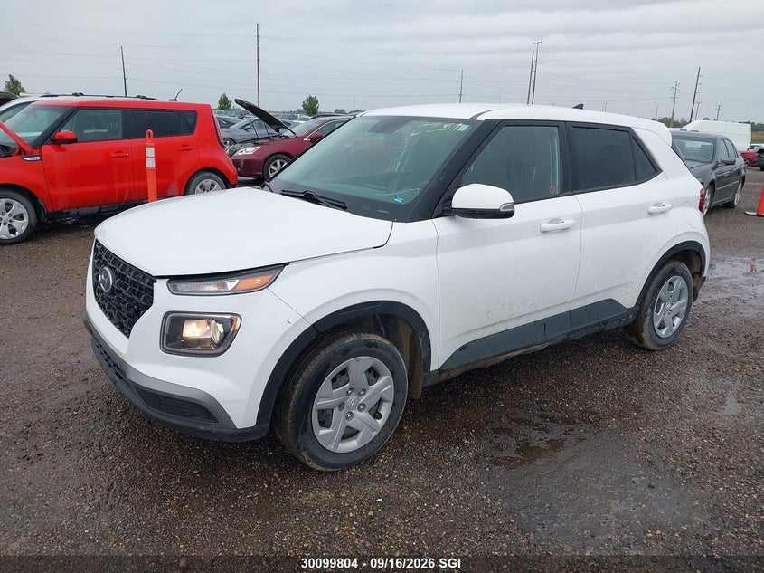 Vin: kmhrb8a34mu108964, lot: 20148765, hyundai venue se 20212