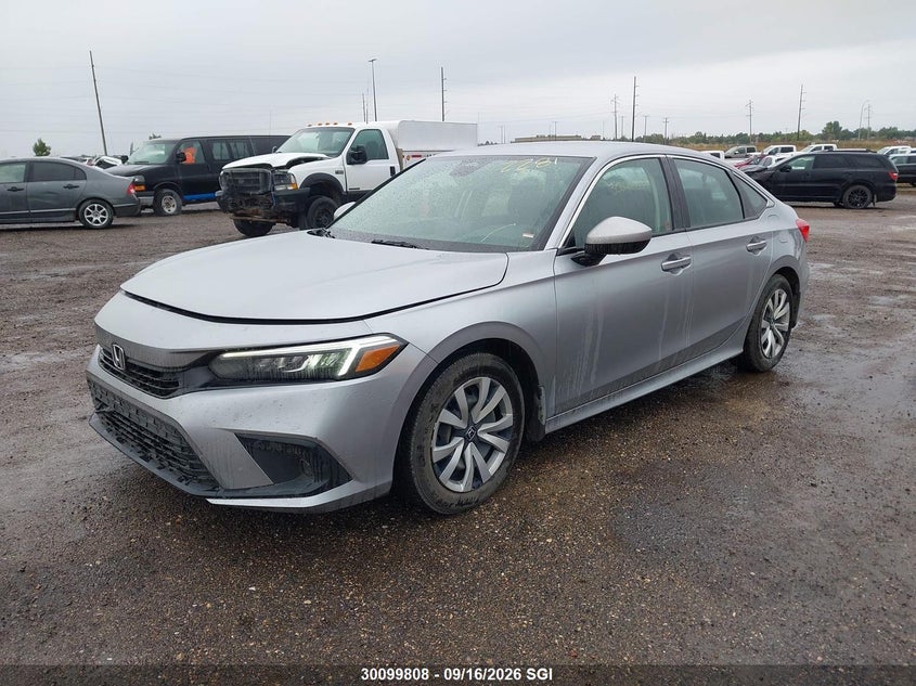 Vin: 2hgfe2f29nh118505, lot: 20148769, honda civic lx 20222