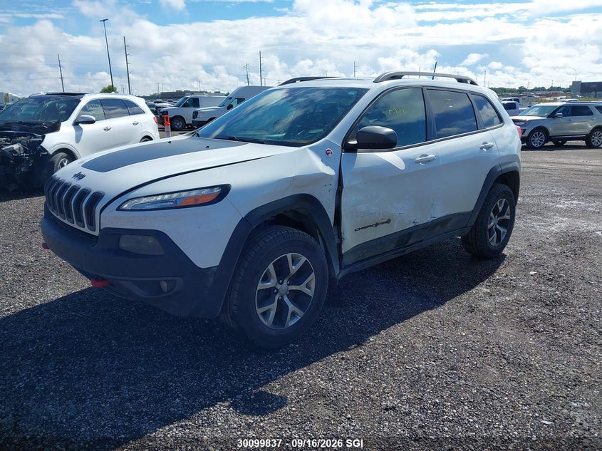 Vin: 1c4pjmbs2gw212813, lot: 20148799, jeep cherokee trailhawk 20162