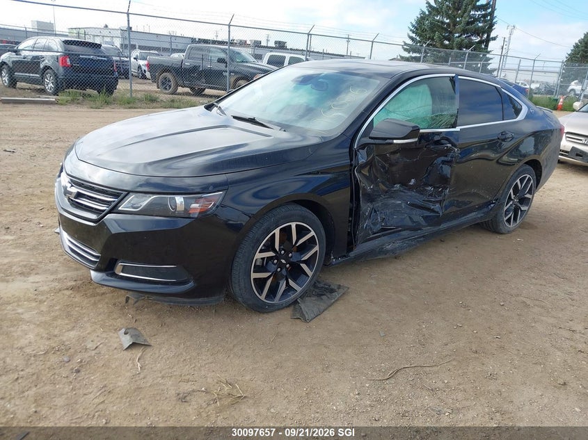 2016 Chevrolet Impala, Лівий бік, IAAI, VIN 2G1115S3XG9196026 — фото 2
