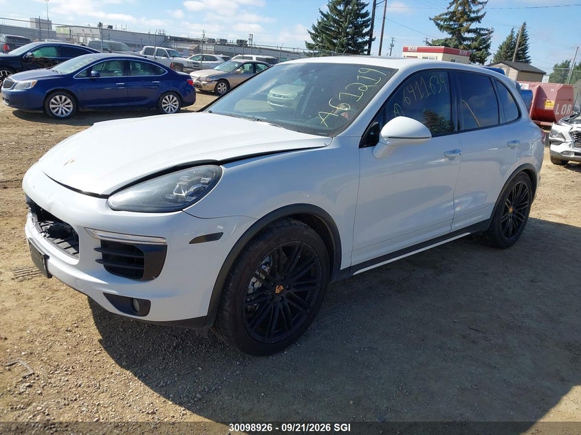 2018 Porsche Cayenne, Удар спереду, IAAI, VIN WP1AB2A21JLA61219 — фото 2