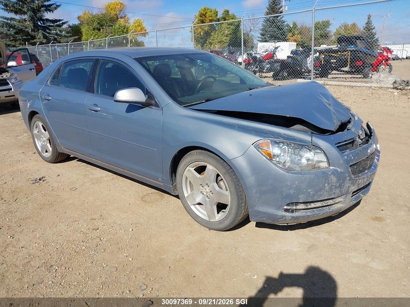 2009 Chevrolet Malibu 2Lt, Удар спереду, IAAI, VIN 1G1ZJ57769F196372