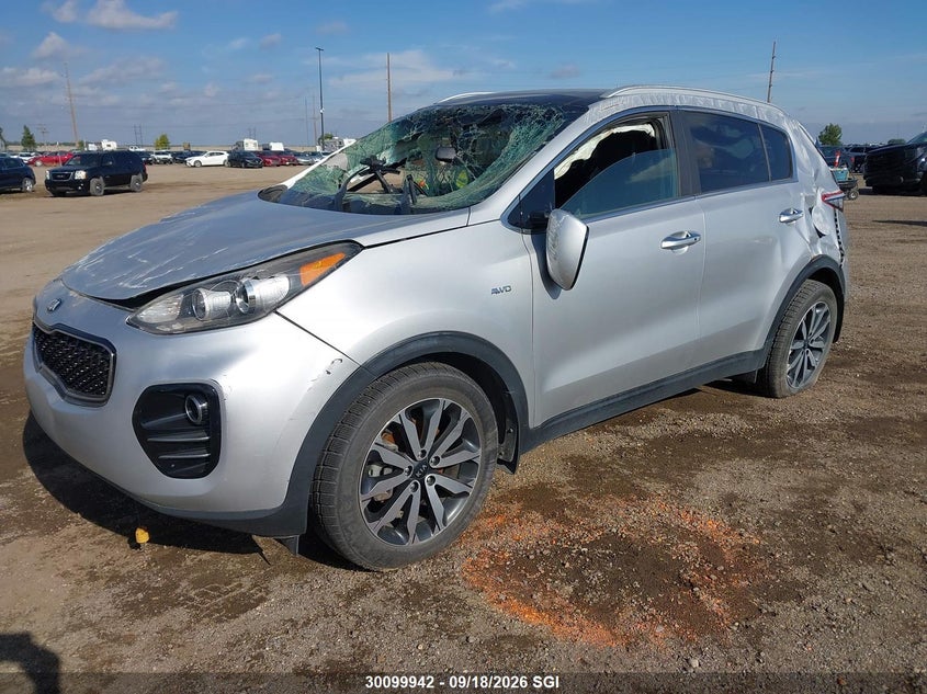 Vin: kndpncac6h7086699, lot: 20148945, kia sportage ex 20172
