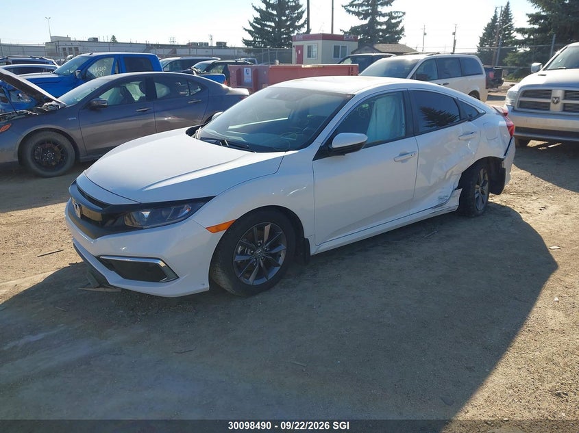 Vin: 2hgfc2f7xlh021327, lot: 20149090, honda civic ex 20202
