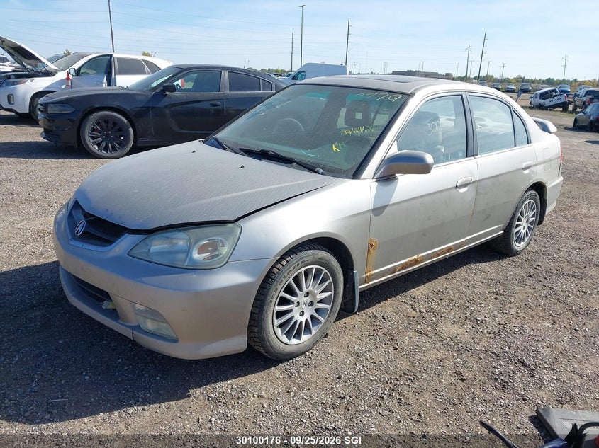 2004 Acura EL, Град, IAAI, VIN 2HHES35844H000405 — фото 2