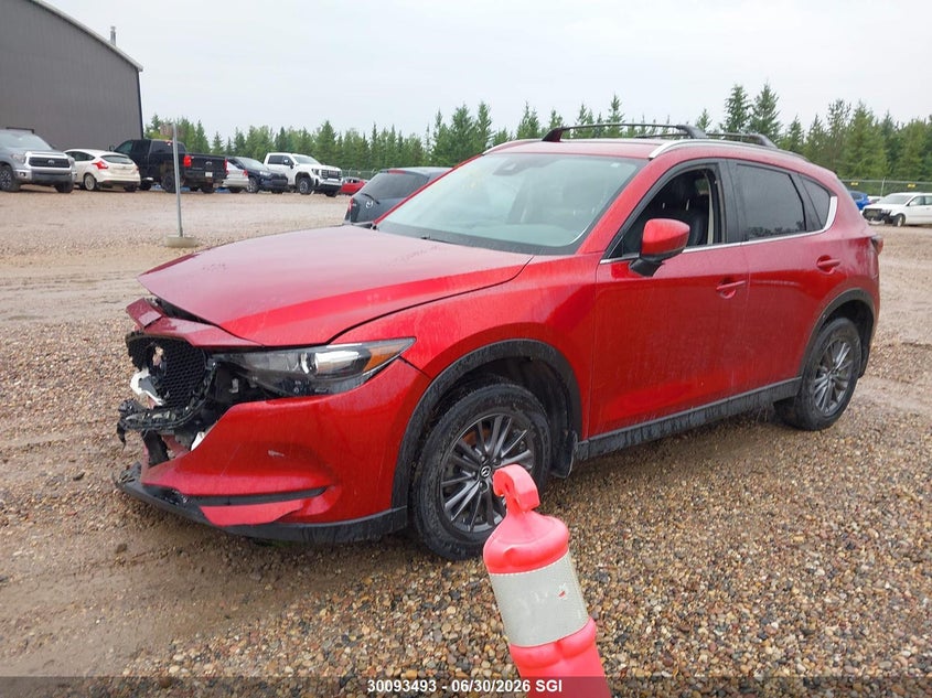 Vin: jm3kfbcm2l0735592, lot: 20149326, mazda cx-5 touring 20202