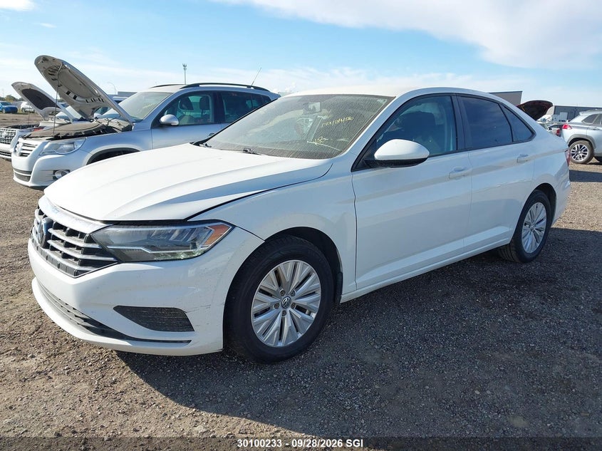 2019 Volkswagen Jetta S/Se/R-Line, Front, IAAI, VIN 3VWC57BU6KM120325 — photo 2