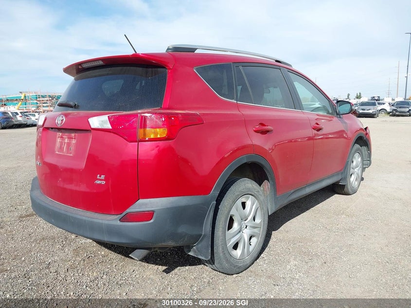 Vin: 2t3bfrev4ew212550, lot: 20149445, toyota rav4 le 20144