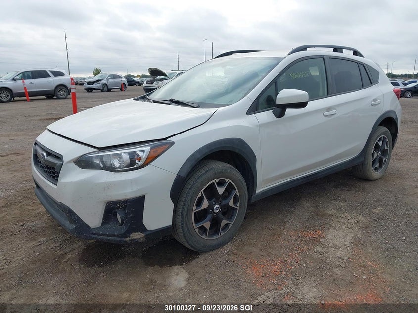 Vin: jf2gtabc3jh218215, lot: 20149446, subaru crosstrek premium 20182
