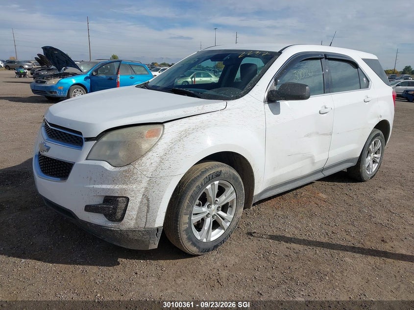 2013 Chevrolet Equinox, Лівий бік, IAAI, VIN 2GNFLCEK6D6107023 — фото 2