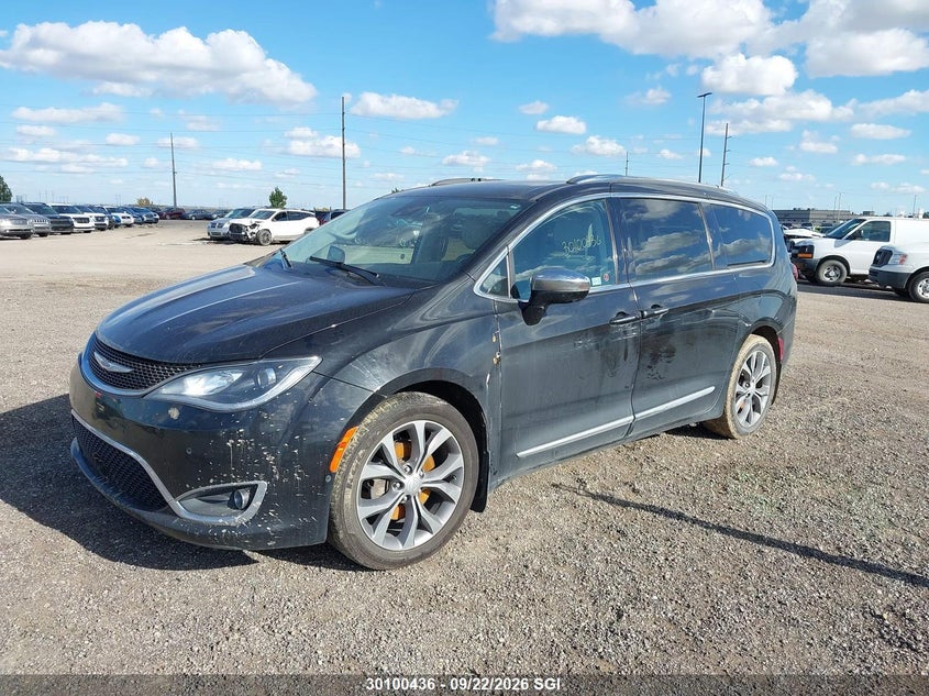 2019 Chrysler Pacifica, Затоплення, IAAI, VIN 2C4RC1GGXKR702410 — фото 2