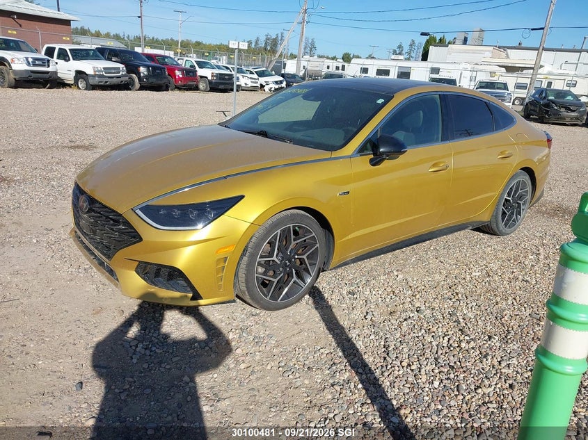Vin: 5npek4jc4mh112423, lot: 20149707, hyundai sonata n line 20212
