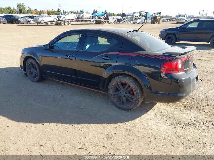 Vin: 1c3cdzcb4dn746015, lot: 20149748, dodge avenger sxt 20133