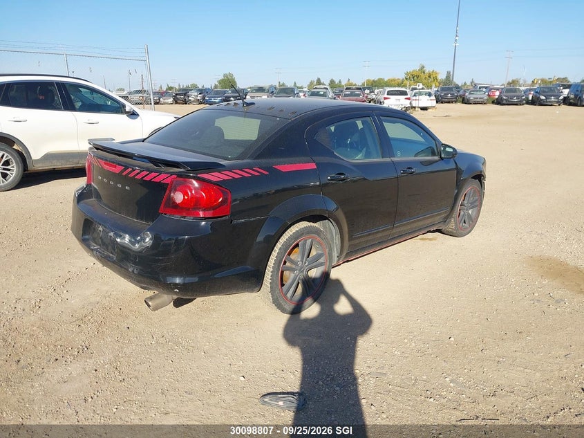 Vin: 1c3cdzcb4dn746015, lot: 20149748, dodge avenger sxt 20134