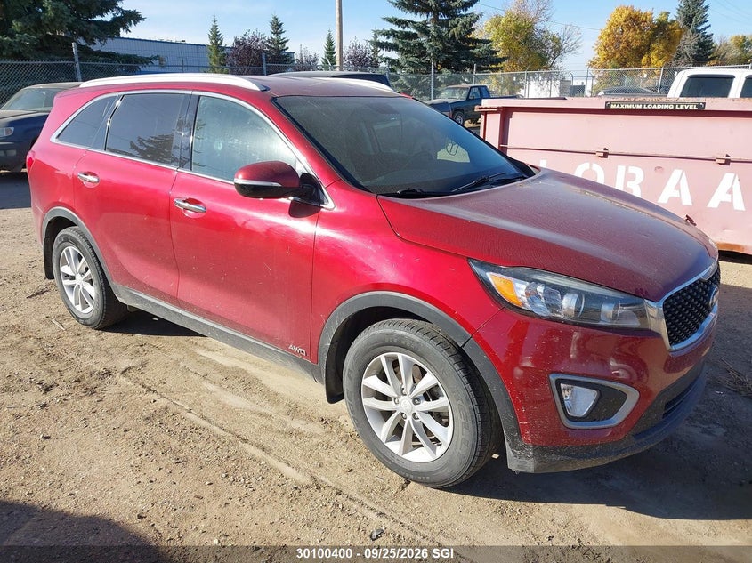 2017 Kia Sorento Lx/L, Hail, IAAI, VIN 5XYPGDA12HG330415