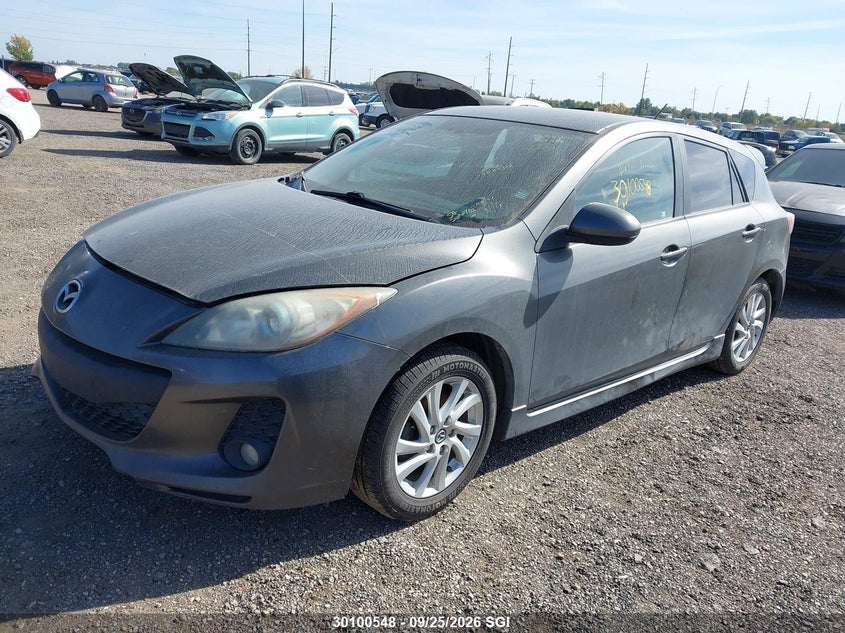 2013 Mazda 3, Затоплення, IAAI, VIN JM1BL1L71D1842019 — фото 2