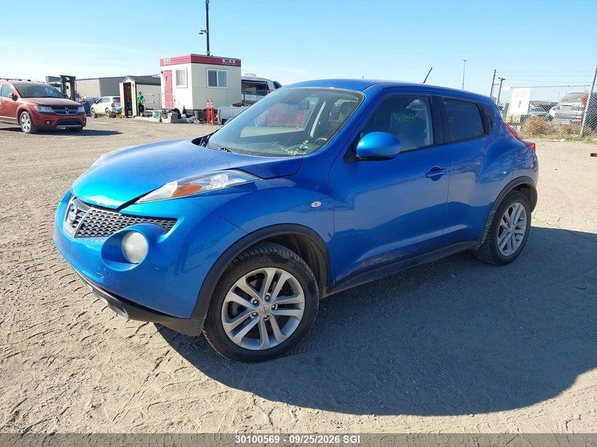 2011 Nissan Juke, Град, IAAI, VIN JN8AF5MV3BT024949 — фото 2