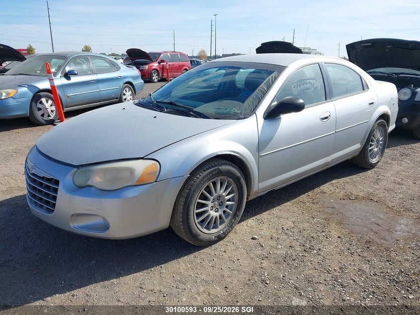 2006 Chrysler Sebring, Hail, IAAI, VIN 1C3EL56R66N261018 — photo 2