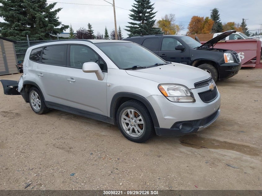 Vin: kl77p2em3ck602642, lot: 20149862, chevrolet orlando lt 20121