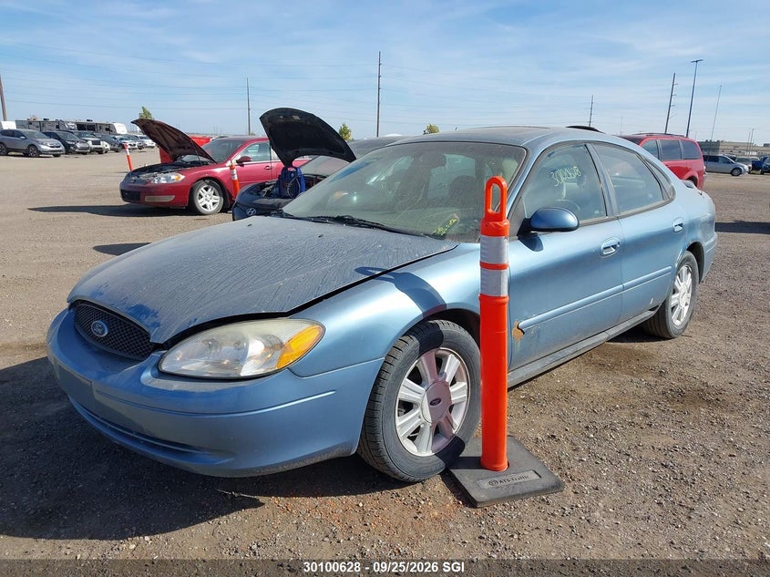 2005 Ford Taurus, Град, IAAI, VIN 1FAFP56U55A299909 — фото 2