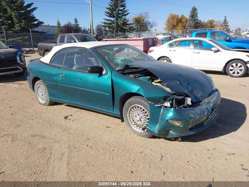 1999 Chevrolet Cavalier Z24, Front, IAAI, VIN 4G1JF32T3XB904698