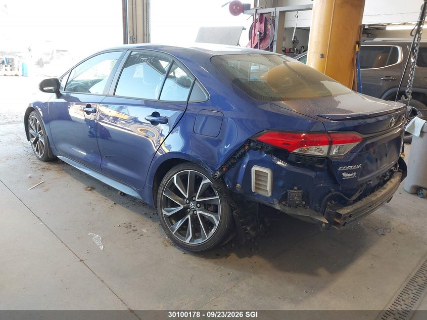 Vin: 5yfb4rbe3lp002992, lot: 20149935, toyota corolla se/xse 20203