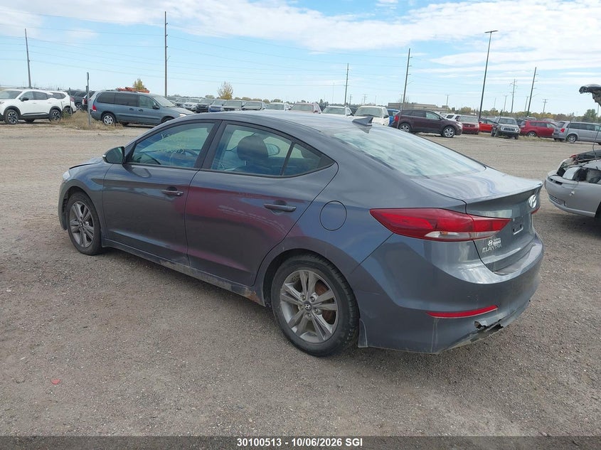 Vin: kmhd84lf0hu380281, lot: 20149951, hyundai elantra se/value/limited 20173