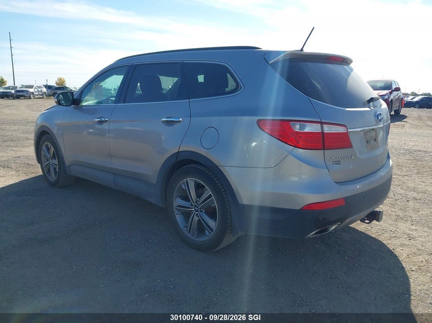 Vin: km8sndhf6eu050701, lot: 20150037, hyundai santa fe gls 20143
