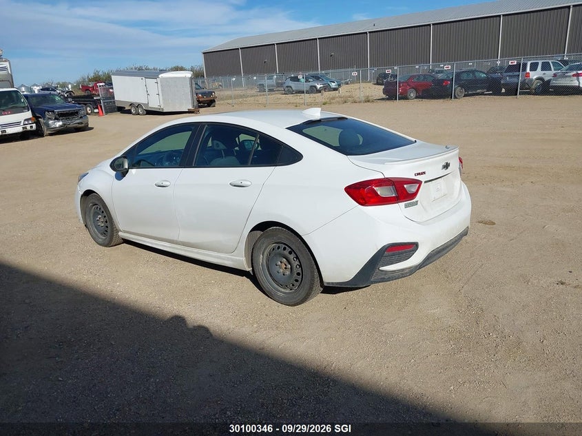 Vin: 1g1be5sm6j7221692, lot: 20150103, chevrolet cruze lt 20183