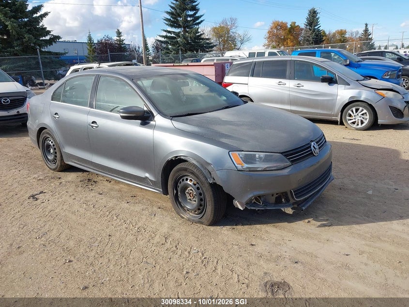 2014 Volkswagen Jetta Se, Right Front, IAAI, VIN 3VWD07AJXEM400893