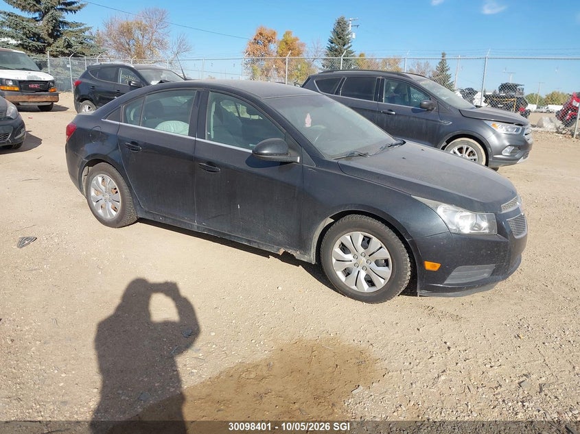 2012 Chevrolet Cruze Lt, All Over, IAAI, VIN 1G1PF5SC4C7306124