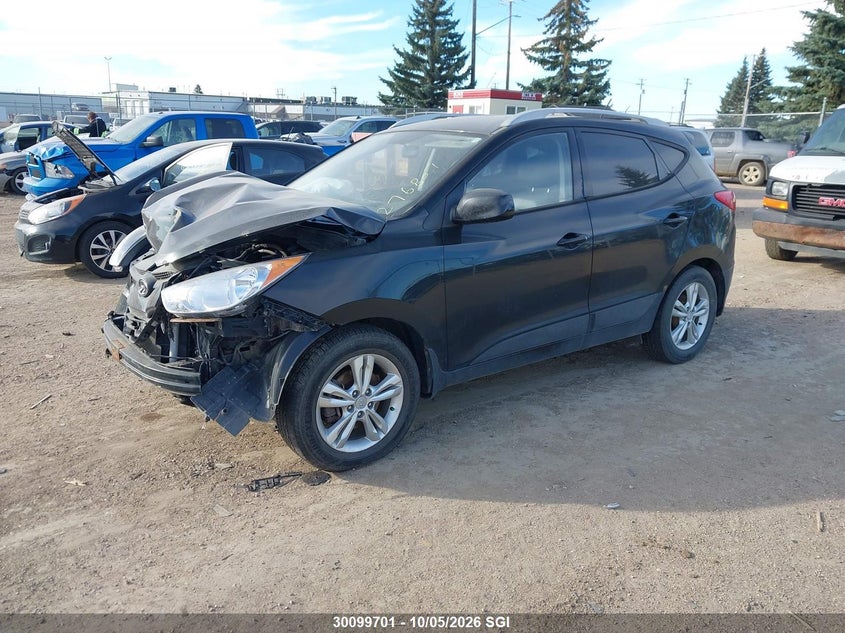 2011 Hyundai Tucson Gls/Limited, Удар спереди, IAAI, VIN KM8JUCAC6BU276807 — фото 2