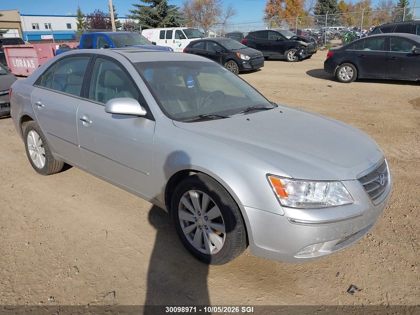 2009 Hyundai Sonata Gls, Left Front, IAAI, VIN 5NPET46C69H511251