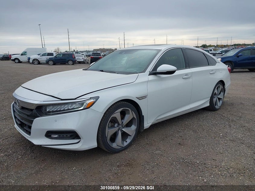 Vin: 1hgcv1f96ja802205, lot: 20150208, honda accord touring 20182