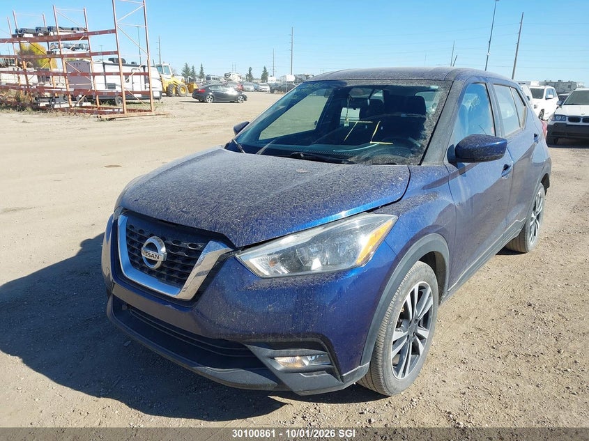 2019 Nissan Kicks S/Sr/Sv, Hail, IAAI, VIN 3N1CP5CU0KL507980 — photo 2