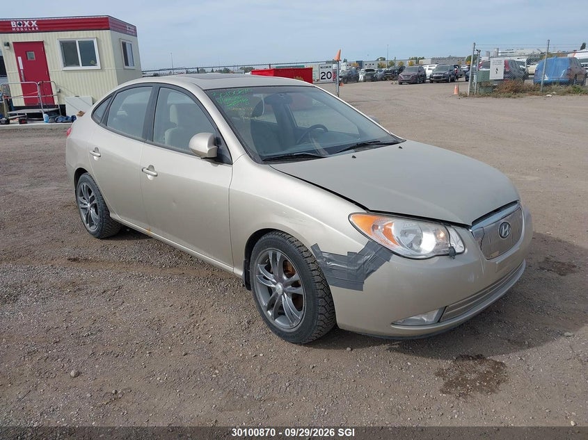 2008 Hyundai Elantra Gl/Gls, Front, IAAI, VIN KMHDU45D78U276250