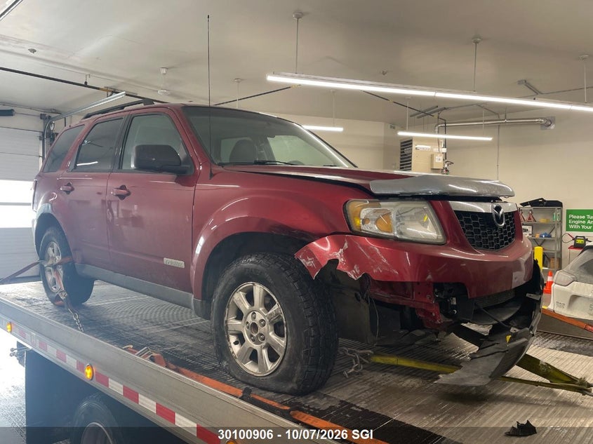 2008 Mazda Tribute S, Удар спереди, IAAI, VIN 4F2CZ96108KM11602