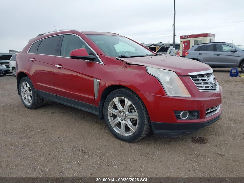 2014 Cadillac Srx Performance Collection, Правый перёд, IAAI, VIN 3GYFNFE34ES527390