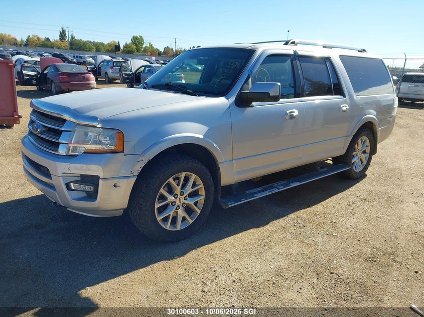 2015 Ford Expedition El Limited, Front, IAAI, VIN 1FMJK2AT1FEF10318 — photo 2