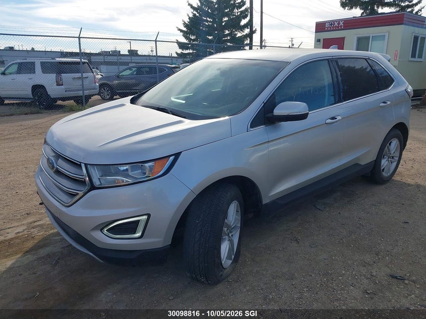 Vin: 2fmpk4j8xhbc33720, lot: 20150383, ford edge sel 20172
