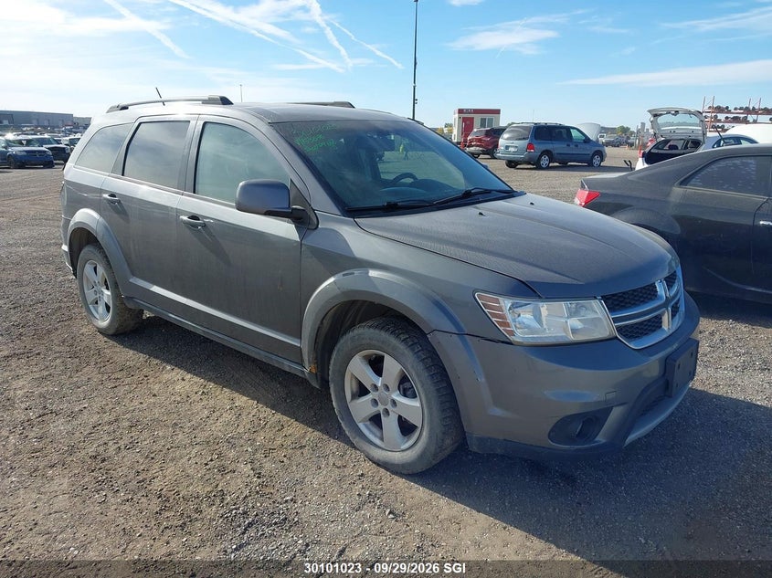 2012 Dodge Journey Sxt, Rear, IAAI, VIN 3C4PDCCG2CT153676