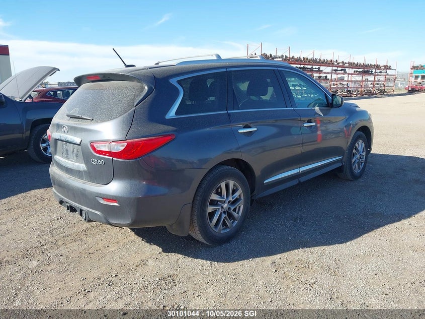 Vin: 5n1al0mm2ec510313, lot: 20150439, infiniti qx60 20144