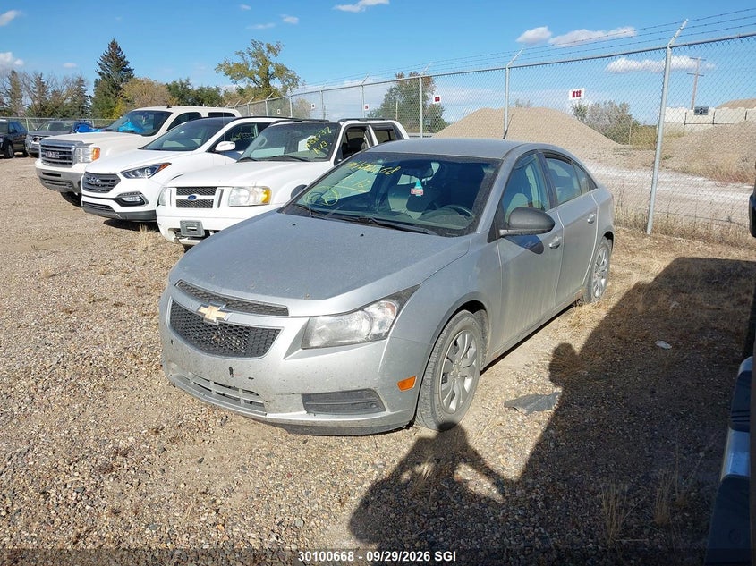 2012 Chevrolet Cruze Ls, Hail, IAAI, VIN 1G1PB5SH4C7112958 — photo 2
