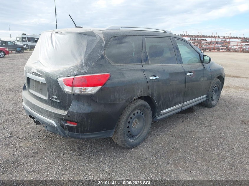 Vin: 5n1ar2mm3ec690640, lot: 20150573, nissan pathfinder s/sv/sl/platinum 20144